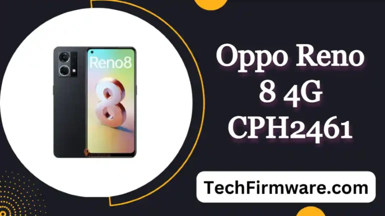 Oppo Reno 8 4G CPH2461 Firmware Flash File Download