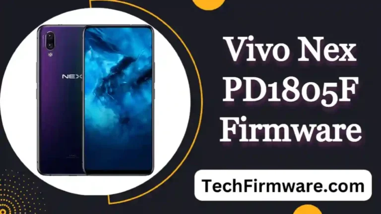 Vivo Nex PD1805F Firmware Flash File Download