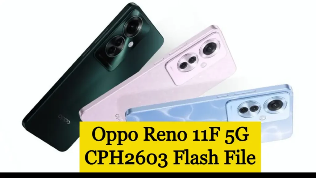 Oppo Reno 11F 5G CPH2603 Flash File